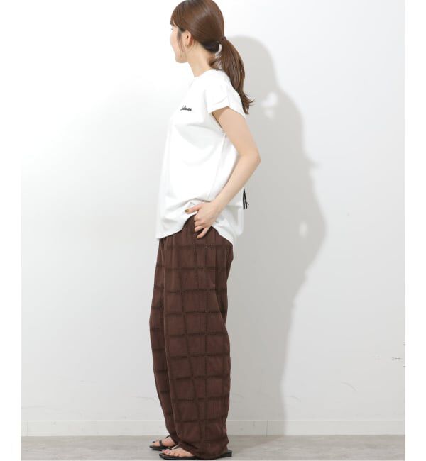 JOURNAL STANDARD relume「刺繍ロゴフレンチTEE」|Tシャツ・カットソー|
