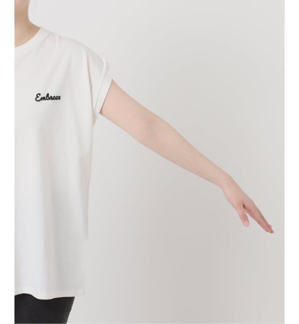 JOURNAL STANDARD relume「刺繍ロゴフレンチTEE」|Tシャツ・カットソー|