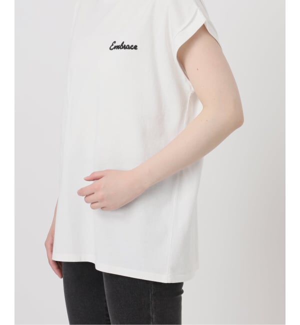 JOURNAL STANDARD relume「刺繍ロゴフレンチTEE」|Tシャツ・カットソー|