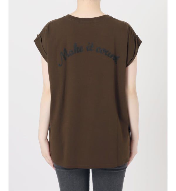 JOURNAL STANDARD relume「刺繍ロゴフレンチTEE」|Tシャツ・カットソー|