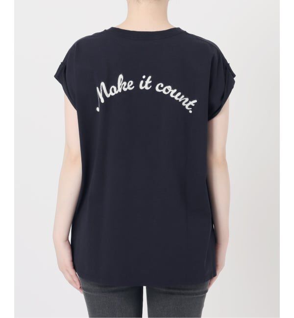 JOURNAL STANDARD relume「刺繍ロゴフレンチTEE」|Tシャツ・カットソー|