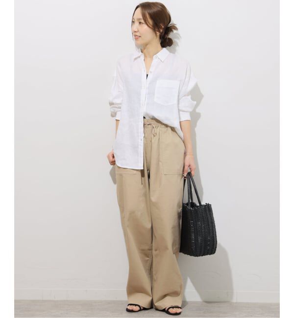 JOURNAL STANDARD relume「《WEB限定》ギャザーワイドベイカー」|カーゴ|