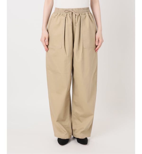 JOURNAL STANDARD relume「《WEB限定》ギャザーワイドベイカー」|カーゴ|