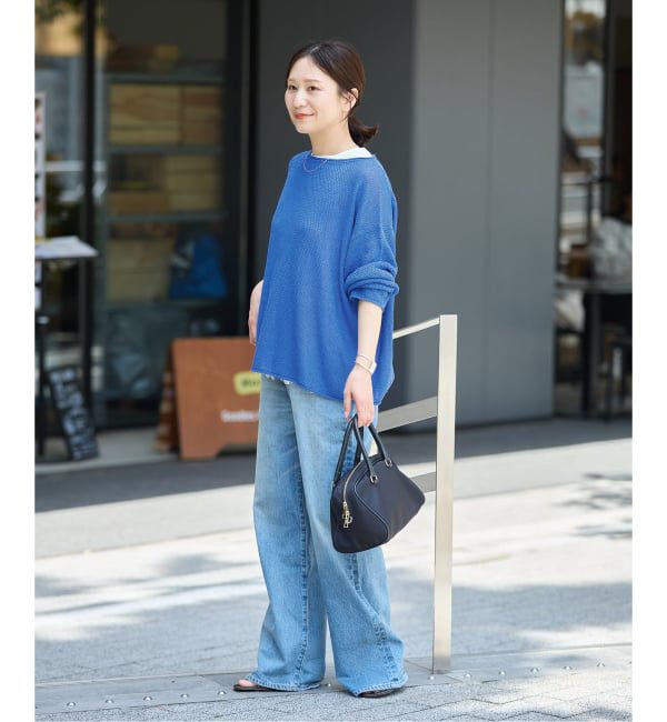 JOURNAL STANDARD「《追加》ペーパーヤーンカノコルーズプルオーバー」|ニット・セーター|