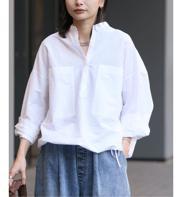 JOURNAL STANDARD「《WEB限定追加3》ハードマンズリネンコットンスキッパーシャツ」|シャツ・ブラウス|