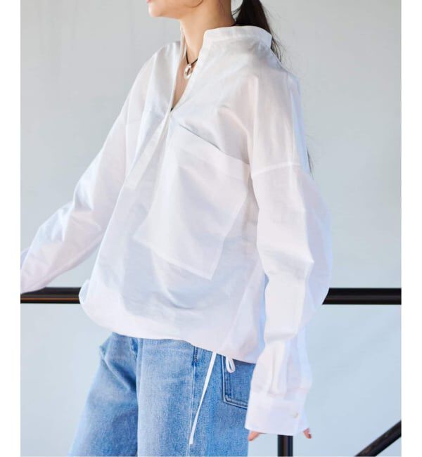 JOURNAL STANDARD「《WEB限定追加3》ハードマンズリネンコットンスキッパーシャツ」|シャツ・ブラウス|