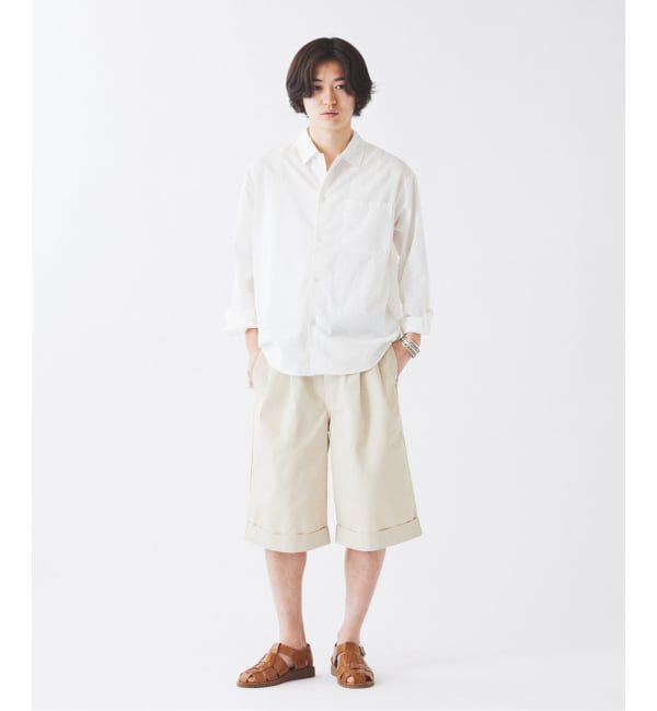 JOURNAL STANDARD relume「JAMES FABRIC コットンリネン ガーメントダイ シャツ」|シャツ・ブラウス|