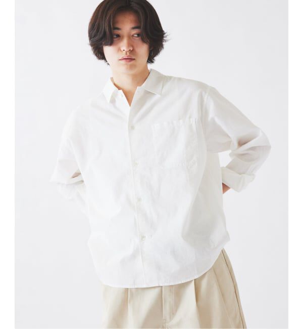 JOURNAL STANDARD relume「JAMES FABRIC コットンリネン ガーメントダイ シャツ」|シャツ・ブラウス|