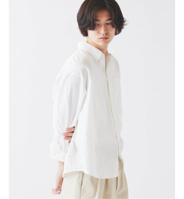 JOURNAL STANDARD relume「JAMES FABRIC コットンリネン ガーメントダイ シャツ」|シャツ・ブラウス|