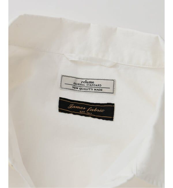 JOURNAL STANDARD relume「JAMES FABRIC コットンリネン ガーメントダイ シャツ」|シャツ・ブラウス|