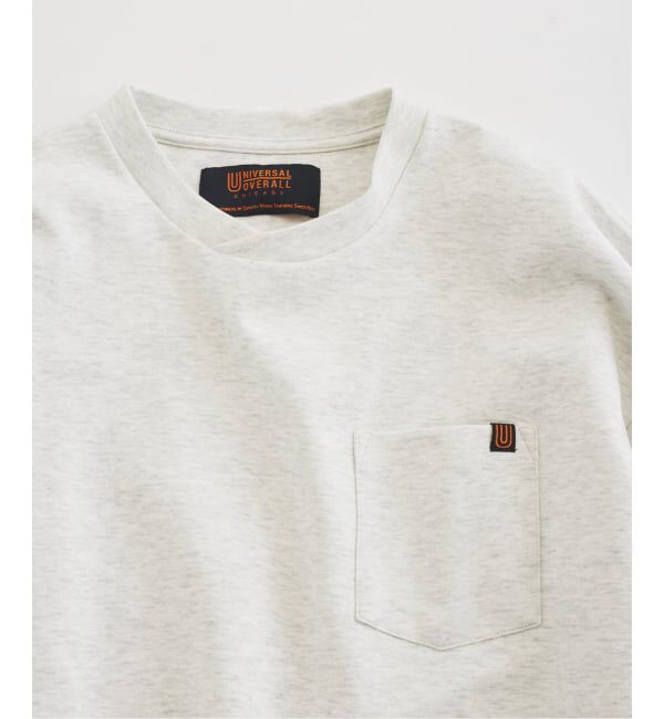 JOURNAL STANDARD relume「UNIVERSAL OVERALL 別注 ブラックラベル ポンチTシャツ」|Tシャツ・カットソー|