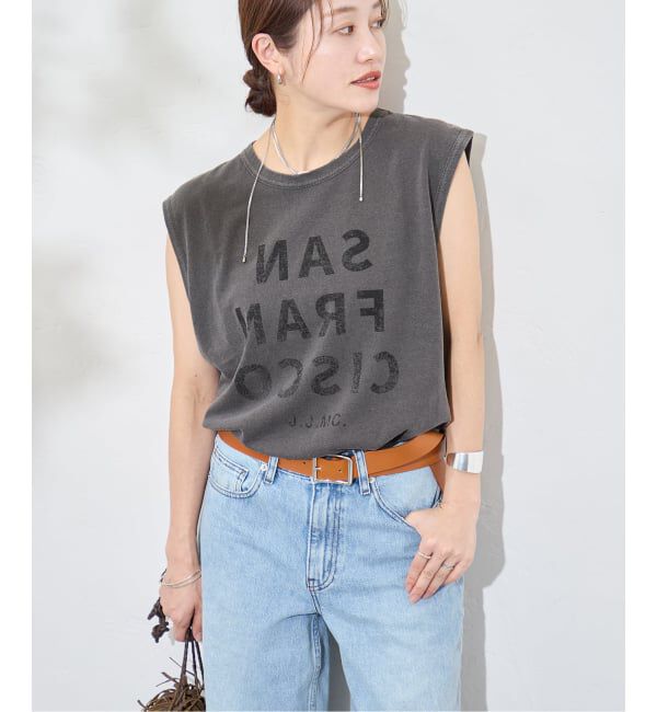 JOURNAL STANDARD「別注【J.J.Mercer / ジェイジェイマーサー】メランジN/STEE」|Tシャツ・カットソー|ブラック A