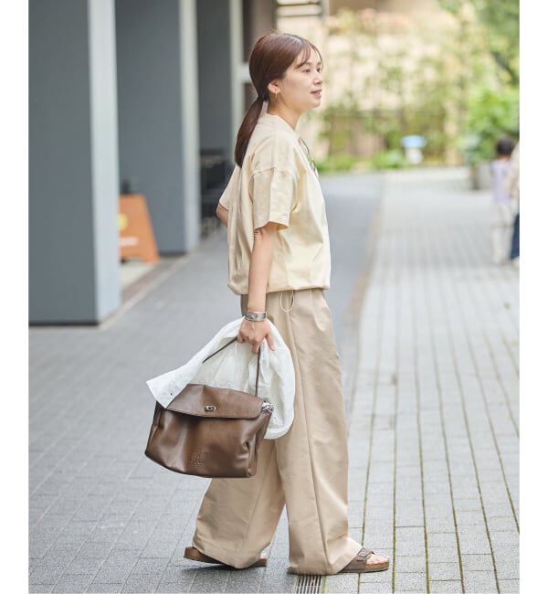 JOURNAL STANDARD「《追加2》シャーリングＴシャツ」|Tシャツ・カットソー|
