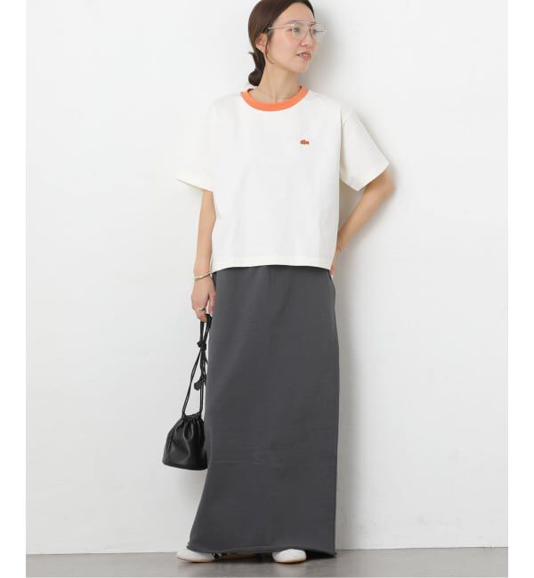 JOURNAL STANDARD relume「《追加予約》別注【LACOSTE/ラコステ】リンガーTシャツ」|Tシャツ・カットソー|