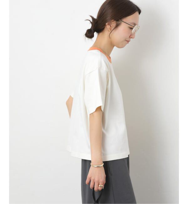 JOURNAL STANDARD relume「《追加予約》別注【LACOSTE/ラコステ】リンガーTシャツ」|Tシャツ・カットソー|