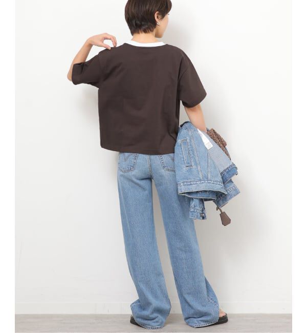 JOURNAL STANDARD relume「《追加予約》別注【LACOSTE/ラコステ】リンガーTシャツ」|Tシャツ・カットソー|