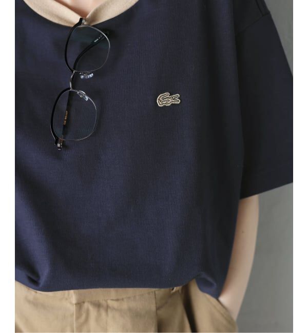JOURNAL STANDARD relume「《追加予約》別注【LACOSTE/ラコステ】リンガーTシャツ」|Tシャツ・カットソー|