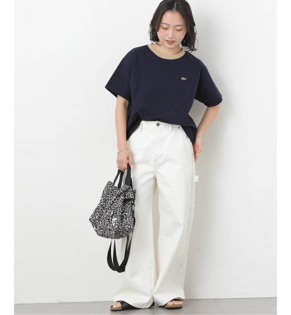 JOURNAL STANDARD relume「《追加予約》別注【LACOSTE/ラコステ】リンガーTシャツ」|Tシャツ・カットソー|