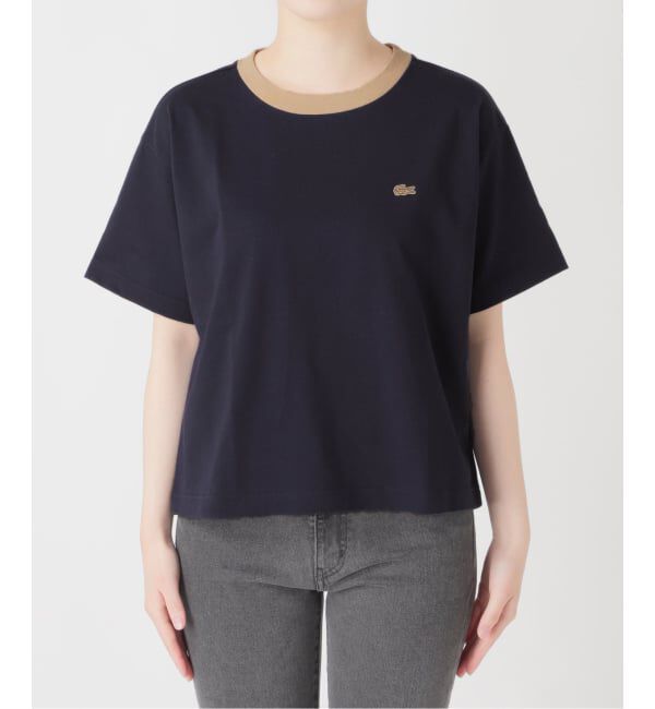JOURNAL STANDARD relume「《追加予約》別注【LACOSTE/ラコステ】リンガーTシャツ」|Tシャツ・カットソー|