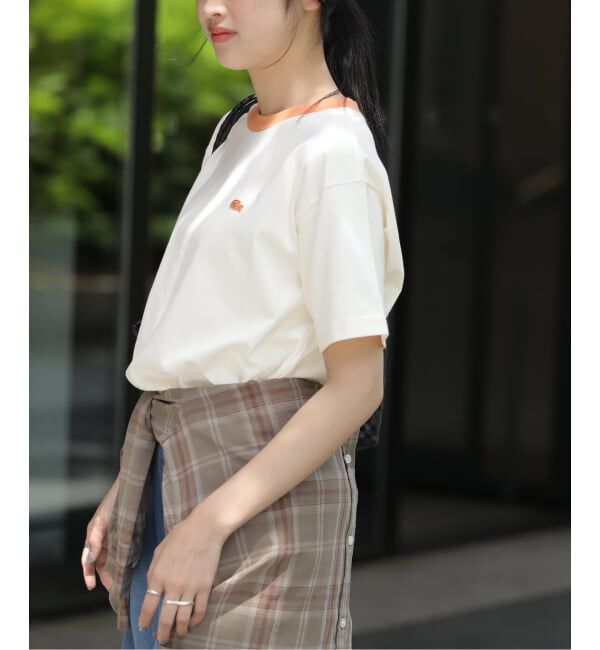 JOURNAL STANDARD relume「《追加予約》別注【LACOSTE/ラコステ】リンガーTシャツ」|Tシャツ・カットソー|