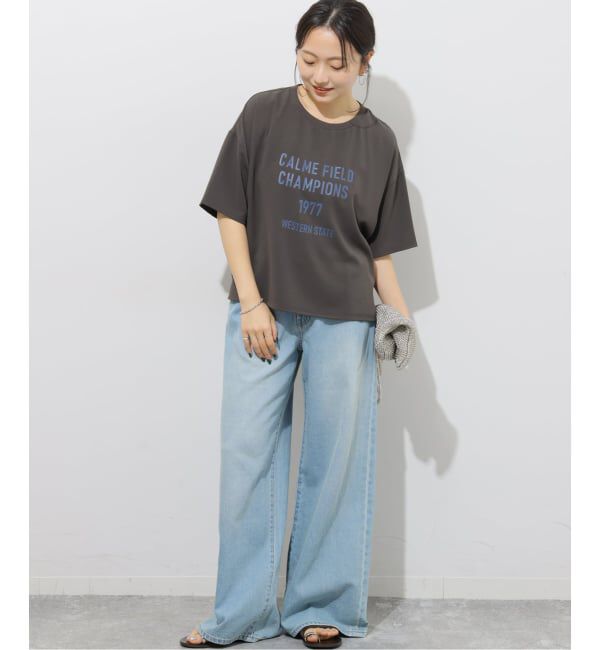 JOURNAL STANDARD relume「《追加》2WAYジョーゼットロゴTEE」|Tシャツ・カットソー|