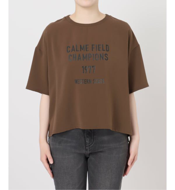 JOURNAL STANDARD relume「《追加》2WAYジョーゼットロゴTEE」|Tシャツ・カットソー|