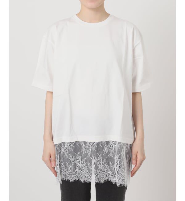 JOURNAL STANDARD relume「《追加》レースヘムTEE」|Tシャツ・カットソー|