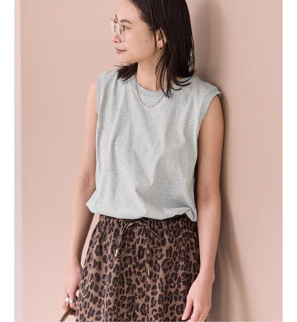 JOURNAL STANDARD「《追加2》汗ジミ防止天竺ノースリーブ」|Tシャツ・カットソー|