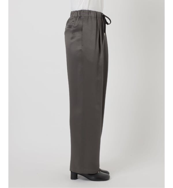 Spick and Span「《WEB限定 / 追加》ワッシャーサテンイージーパンツ」|その他|