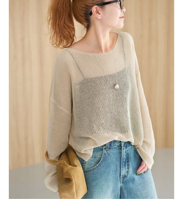 Spick and Span「ルーズニットプルオーバー」|ニット・セーター|