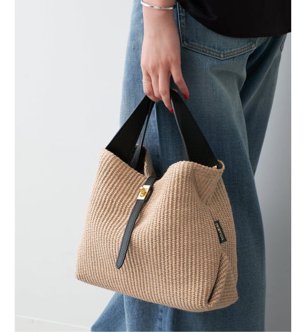 Spick and Span「《WEB限定カラーあり / 追加》VIOLAd&rsquo;ORO / ヴィオラドーロ SANDRO」|トートバッグ|ベージュ