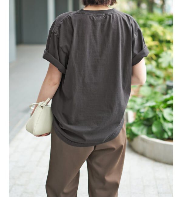 Spick and Span「AUTHEN / オーセン SS OA CLUSH EMBROIDERY T-SHIRT」|Tシャツ・カットソー|