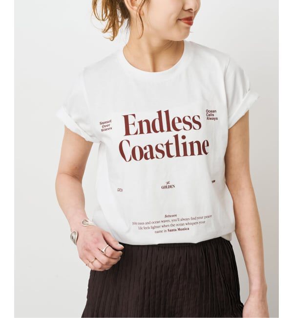 Spick and Span「コンパクトロゴTシャツ」|Tシャツ・カットソー|