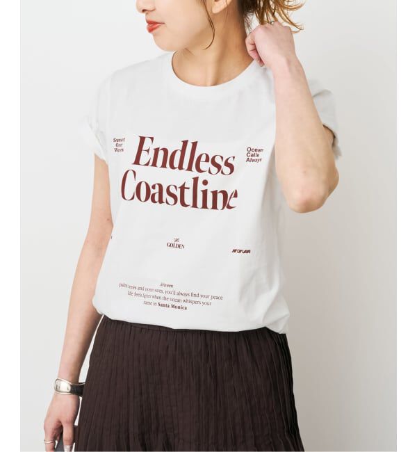 Spick and Span「コンパクトロゴTシャツ」|Tシャツ・カットソー|グレーベース