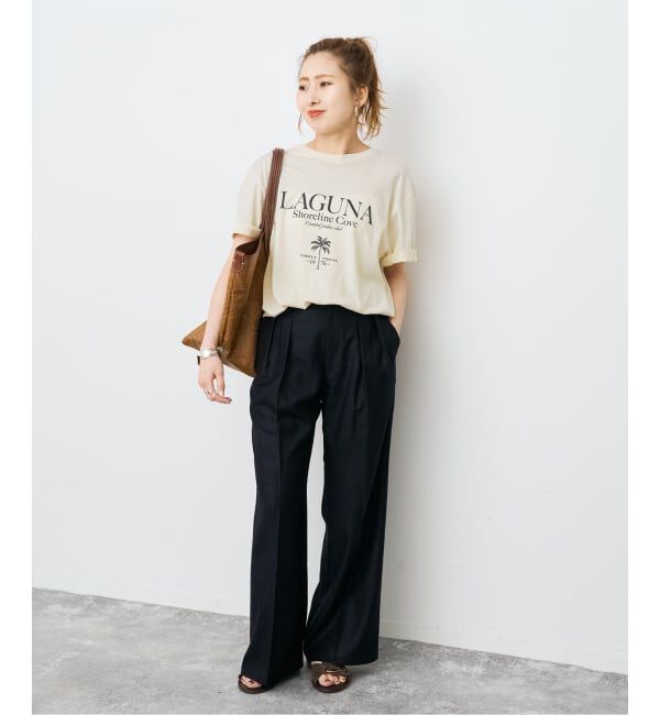 Spick and Span「パームツリーTシャツ」|Tシャツ・カットソー|