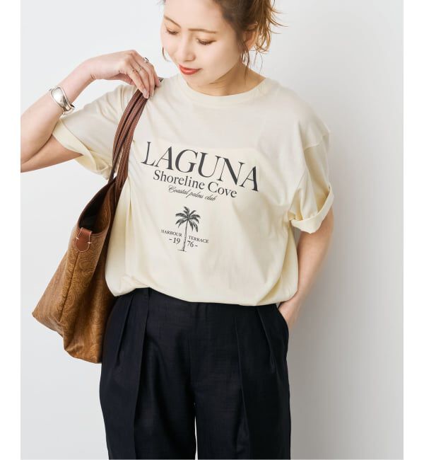 Spick and Span「パームツリーTシャツ」|Tシャツ・カットソー|