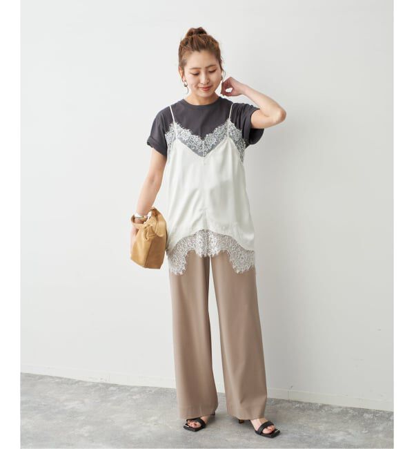 Spick and Span「バックロゴTシャツ」|Tシャツ・カットソー|