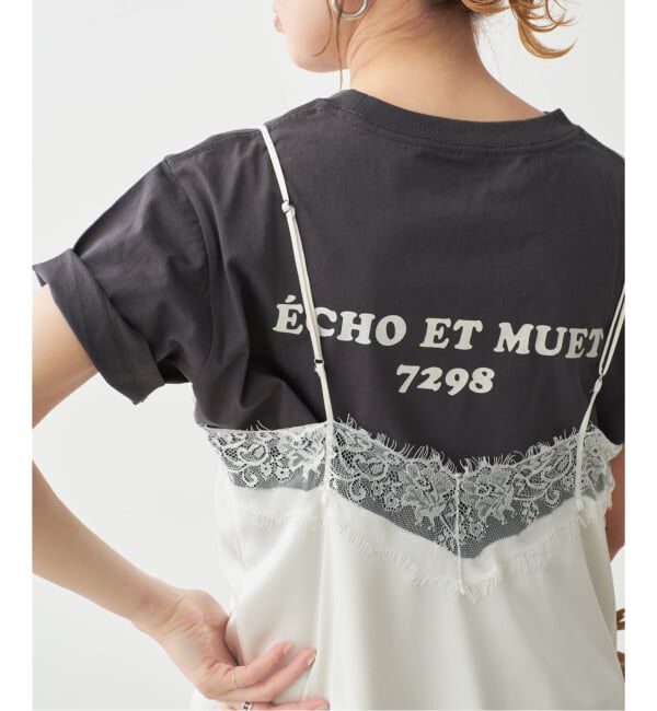 Spick and Span「バックロゴTシャツ」|Tシャツ・カットソー|