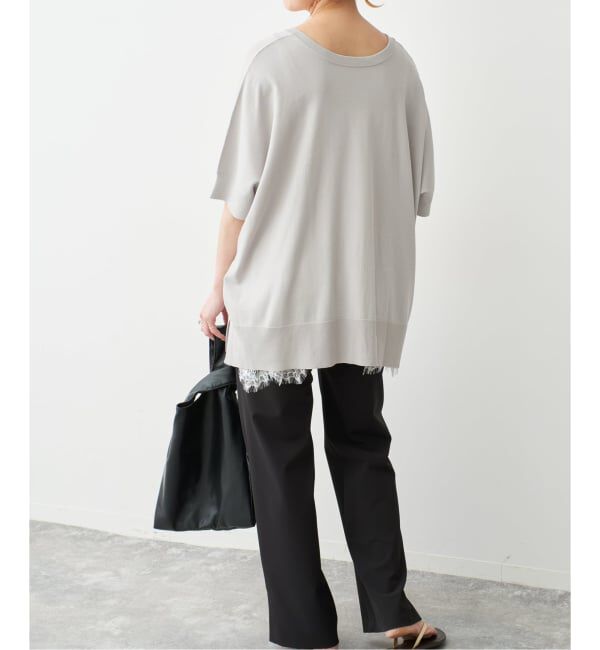 Spick and Span「《一部店舗+WEB限定 / 追加》14GWASHABLE2WAYポンチョプルオーバー」|ニット・セーター|