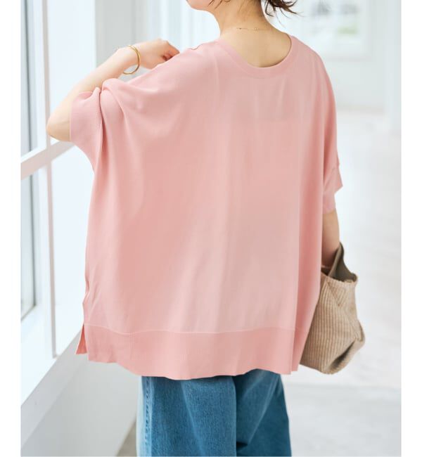 Spick and Span「《一部店舗+WEB限定 / 追加》14GWASHABLE2WAYポンチョプルオーバー」|ニット・セーター|