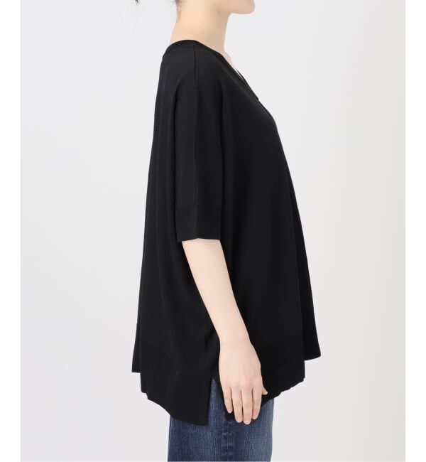 Spick and Span「《一部店舗+WEB限定 / 追加》14GWASHABLE2WAYポンチョプルオーバー」|ニット・セーター|