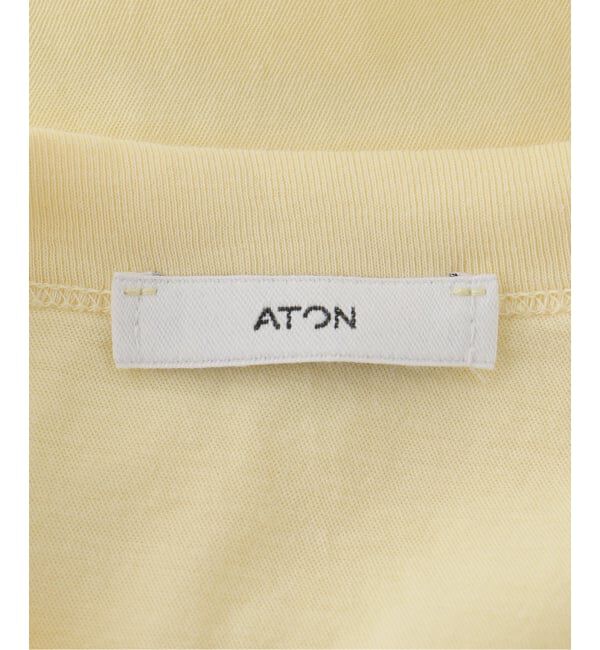 Spick and Span「《新色有り / 追加》ATON/エイトン FRESCA SINGLE JERSEY TANK TOP」|タンクトップ|