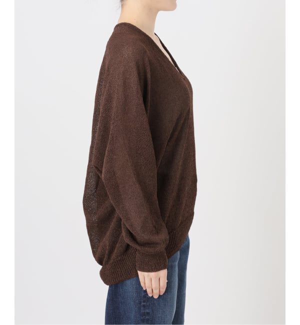 Spick and Span「ペーパーヤーンコクーンシルエットプルオーバー」|ニット・セーター|