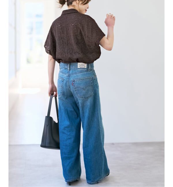 Spick and Span「レースフレンチスリーブシャツ」|シャツ・ブラウス|