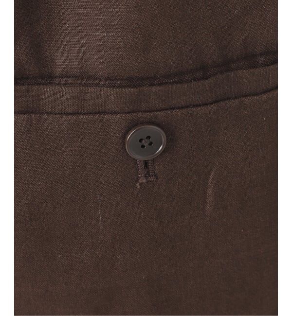 FRAMeWORK「≪予約≫LINEN EASY パンツ」|スラックス|