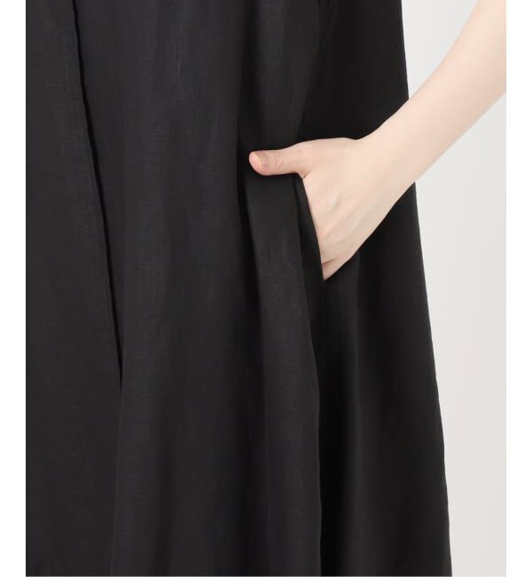 FRAMeWORK「≪予約≫LINEN フレアワンピース」|ワンピース|