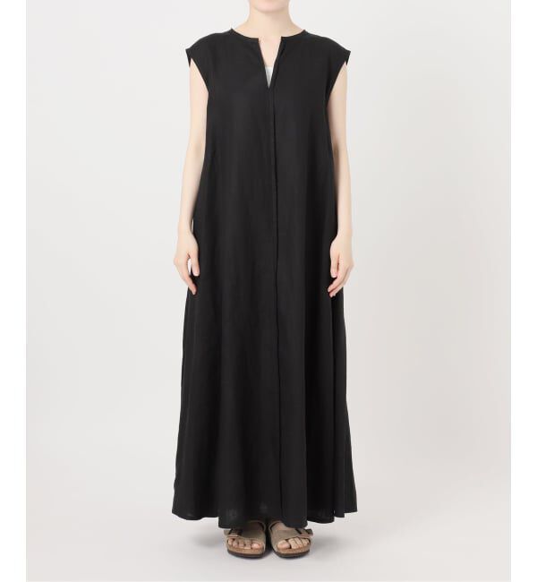 FRAMeWORK「≪予約≫LINEN フレアワンピース」|ワンピース|