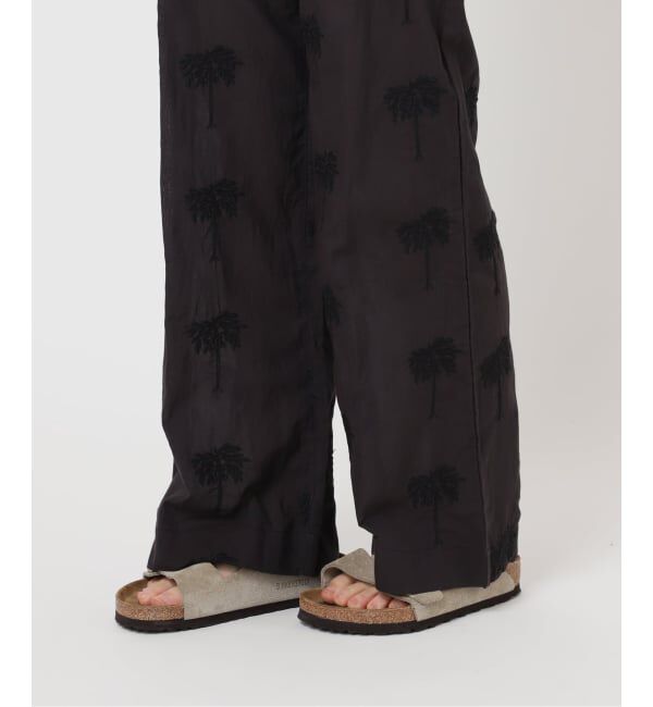 FRAMeWORK「≪予約≫COUTURE D`ADAM/クチュールドアダム parm tree embroidery パンツ」|その他|