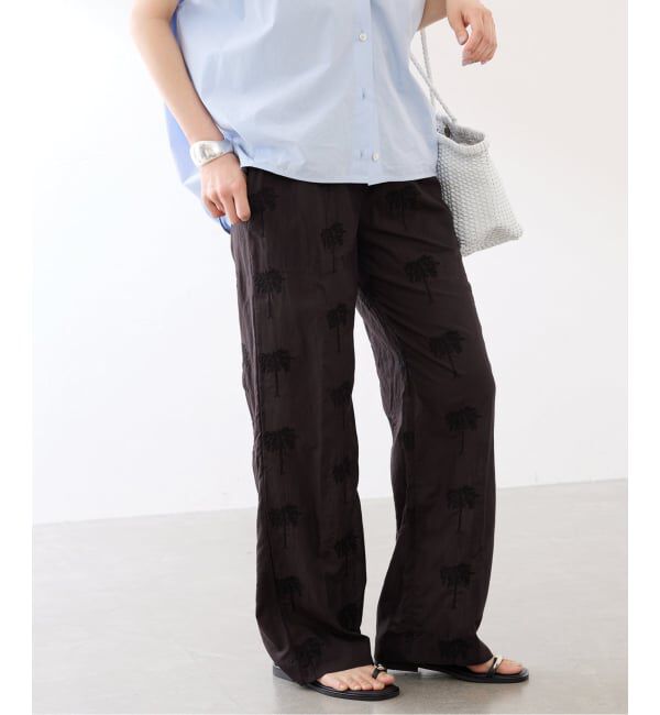 FRAMeWORK「≪予約≫COUTURE D`ADAM/クチュールドアダム parm tree embroidery パンツ」|その他|