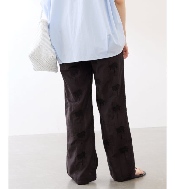 FRAMeWORK「≪予約≫COUTURE D`ADAM/クチュールドアダム parm tree embroidery パンツ」|その他|